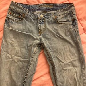 American Eagle low waisted flare jeans